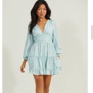 Altar’d state Lisa floral mini dress